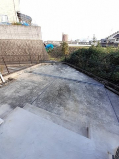 簡単な家庭菜園も楽しめるお庭です