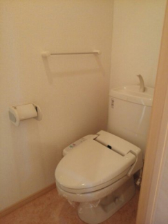 トイレもきれいです