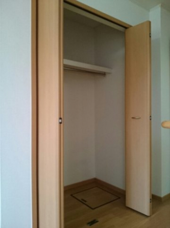 大きなスペースがあり、収納には困りません