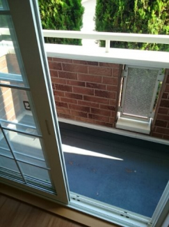 陽当たり良好なバルコニーです