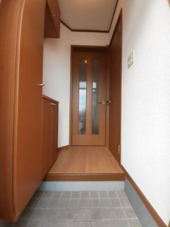 きれいな玄関です