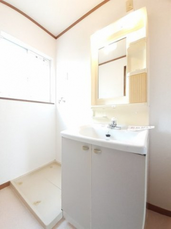 広い洗面スペース