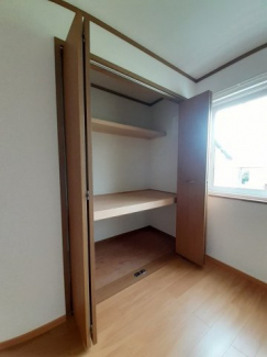 大きなスペースがあり、収納には困りません