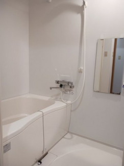 コンパクトで使いやすいお風呂です