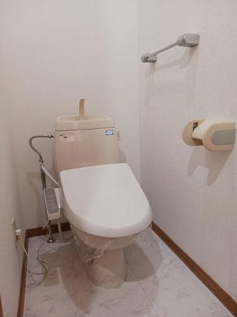 清潔感のあるトイレです