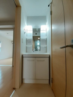 脱衣スペースもあります