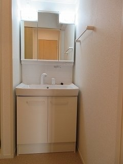 広い洗面スペース