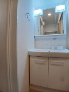 広い洗面スペース