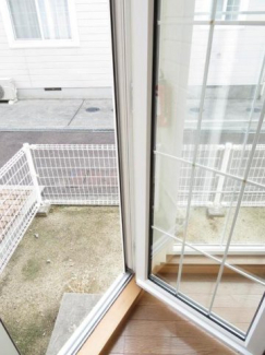 お庭が付いています