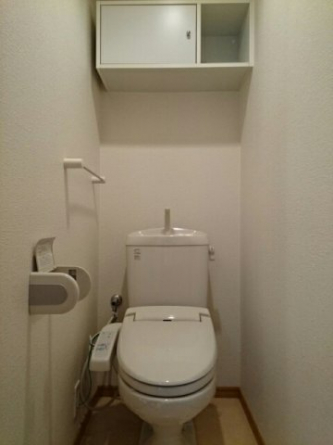 清潔感のあるトイレです
