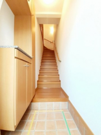 毎日通る玄関はこちらです