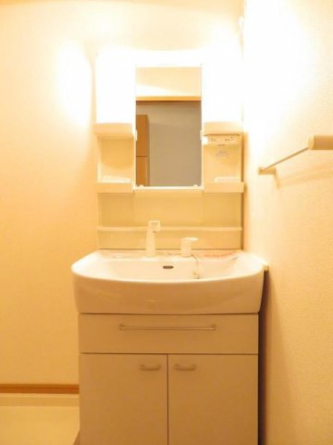 忙しい朝には欠かせない洗面所です