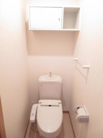 トイレもきれいです