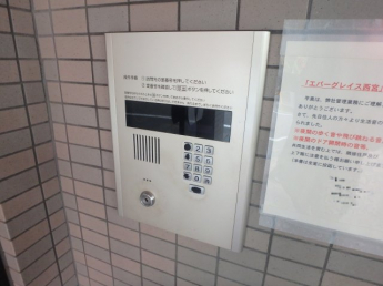 オートロックつきです