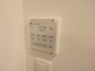 浴室乾燥機があるので便利です