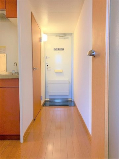 シンプルで使いやすい玄関です