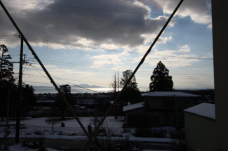 二階ベランダからの眺望