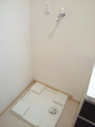 室内洗濯機置き場です