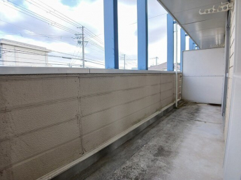 広々としたバルコニーです