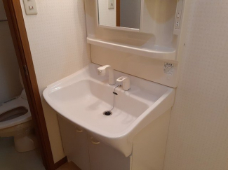 忙しい朝には欠かせない洗面所です