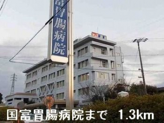 国富胃腸病院まで1300m