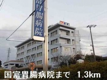 国富胃腸病院まで1300m