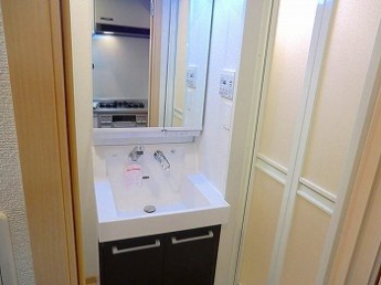 広い洗面スペース