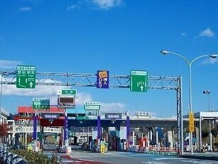 播但道花田インターまで2700m