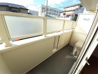 広々としたバルコニーです