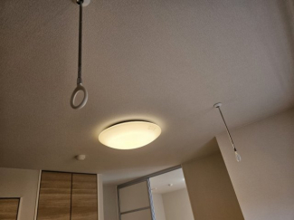 室内物干しもありますよ