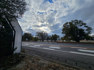 物件からびわ湖側を望む