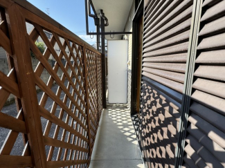 お洗濯にも便利なバルコニー付き