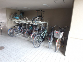 駐輪スペースです