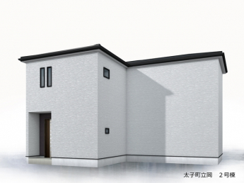 【完成予想図（外観）】