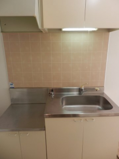 ガスコンロを設置できます