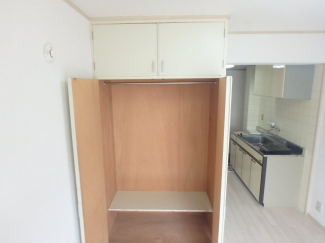 大きなスペースがあり、収納には困りません