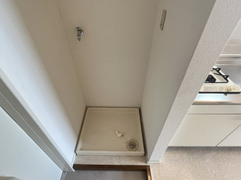 洗濯機置場です