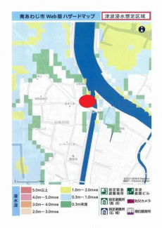 ハザードマップ・津波