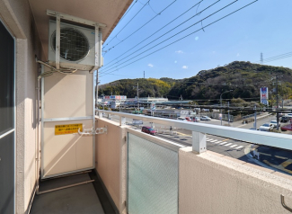 南東面バルコニー