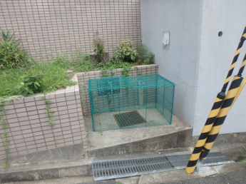 ゴミステーションです