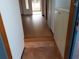 毎日通る玄関はこちらです