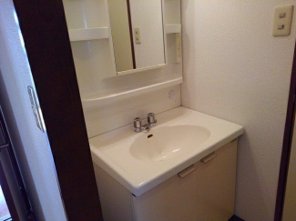 広い洗面スペース