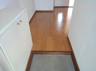 ゆったりとした玄関です