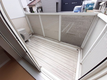 広々としたバルコニーです