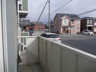 バルコニー付きです