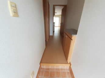 きれいな玄関です