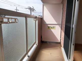 陽当たり良好なバルコニーです