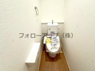 ゆったりとした空間のトイレです