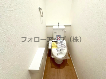 ゆったりとした空間のトイレです