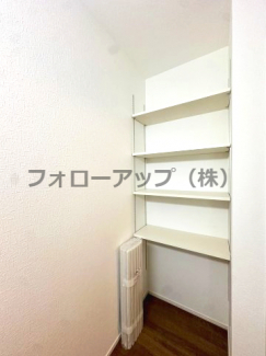収納のためのスペースです